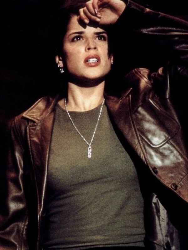 Sidney Scream 2 Brown Leather Jacket