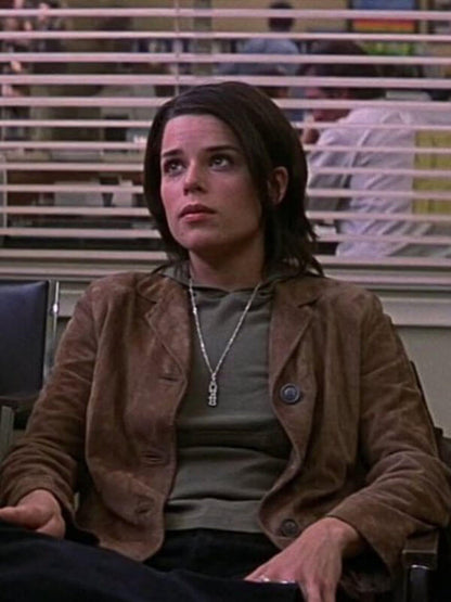 Sidney Scream 3 Brown Suede Jacket