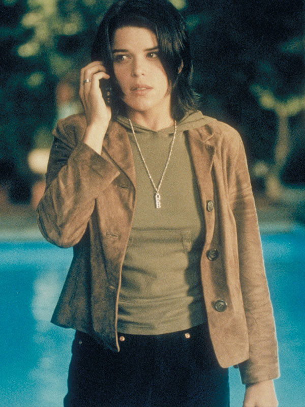 Sidney Scream 3 Brown Suede Jacket