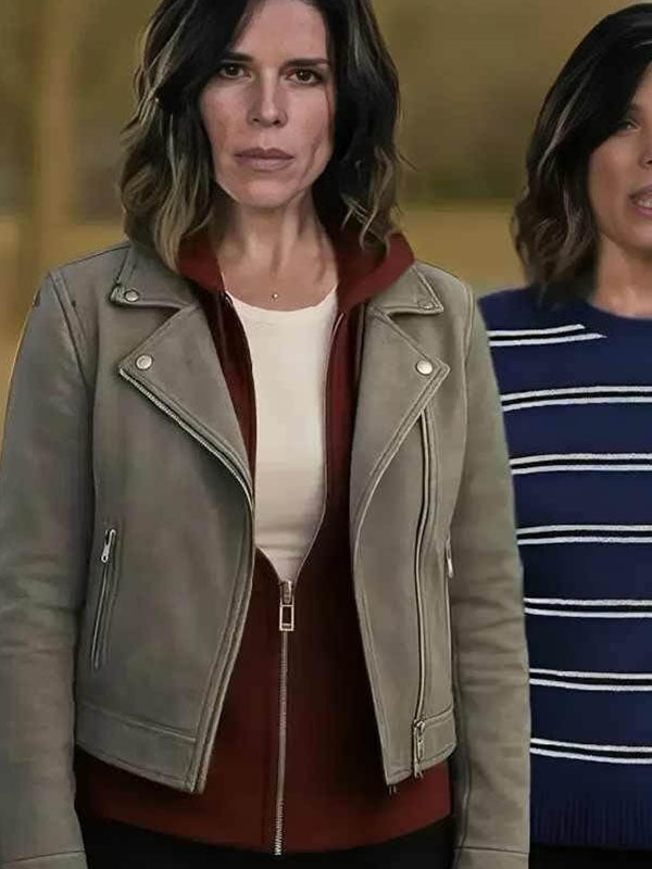Sidney Scream 7 Grey Suede Jacket