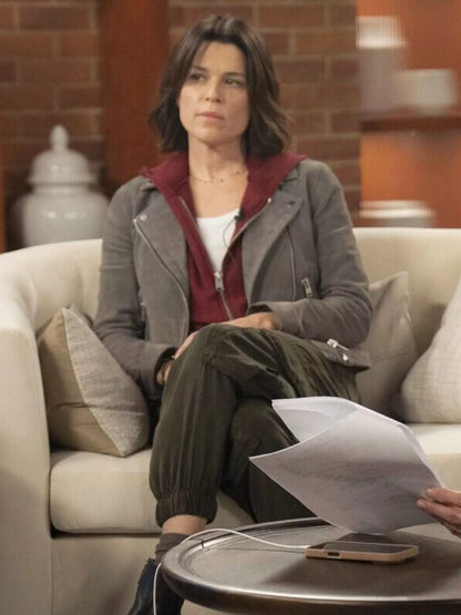 Sidney Scream 7 Grey Suede Jacket