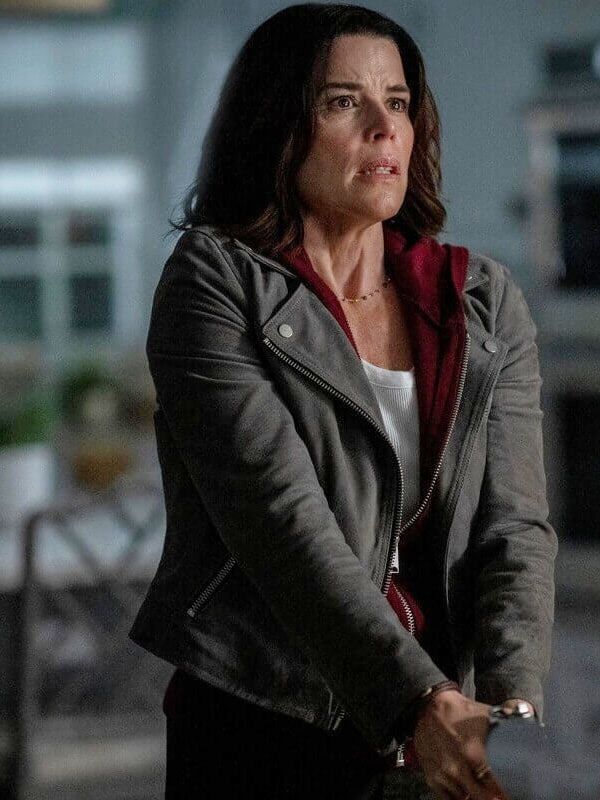 Sidney Scream 7 Grey Suede Jacket