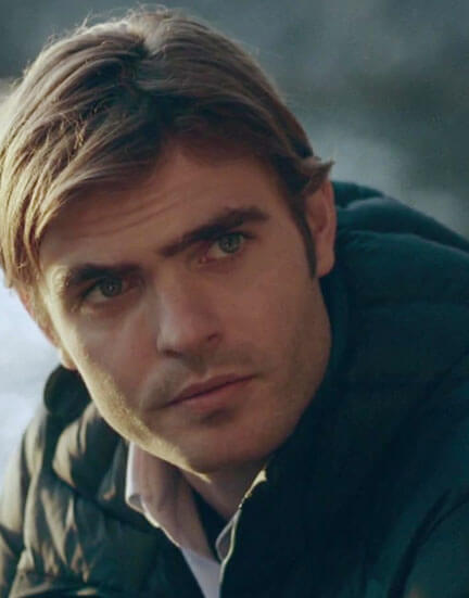 Siren 2020 Alex Roe Blue Puffer Jacket
