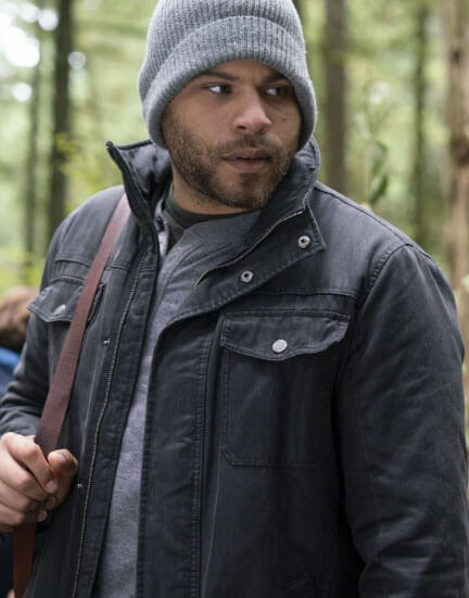 Siren 2020 Ian Verdun Grey Cotton Jacket