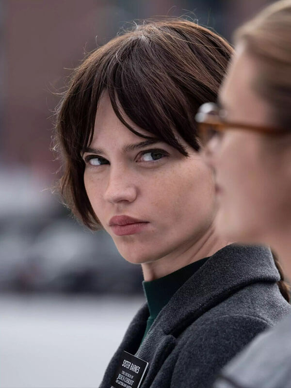 Sister Barnes Heretic Dark Grey Wool Coat