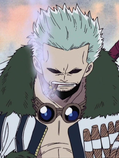 Smoker One Piece Season 02  White Marine Specialist Jacket
