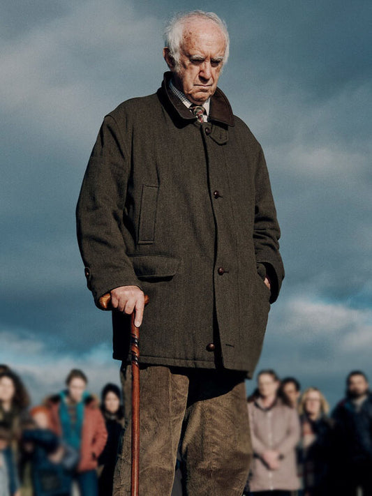 Solomon Bevan Under Salt Marsh Brown Wool Coat