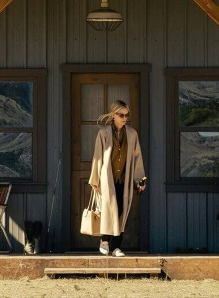 Stacy Clyburn The Madison Season 01 Tan Cotton Coat