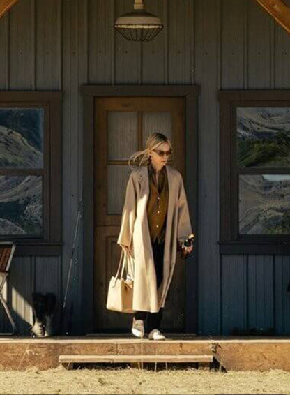 Stacy Clyburn The Madison Season 01 Tan Cotton Coat