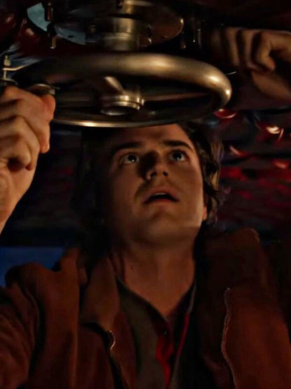 Steve Harrington Stranger Things Season 5 Brown Suede Jacket