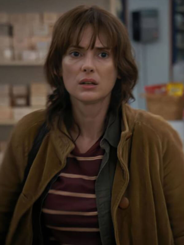 Stranger Things 2016 Joyce Byers Brown Jacket