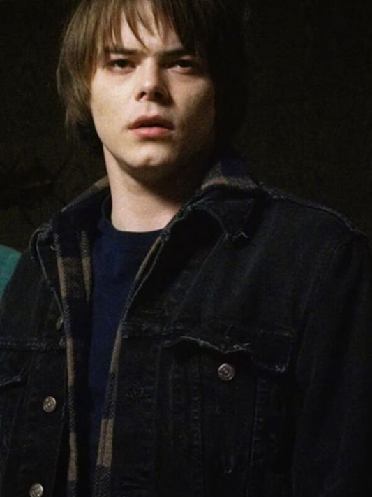 Stranger Things Charlie Heaton Black Jacket
