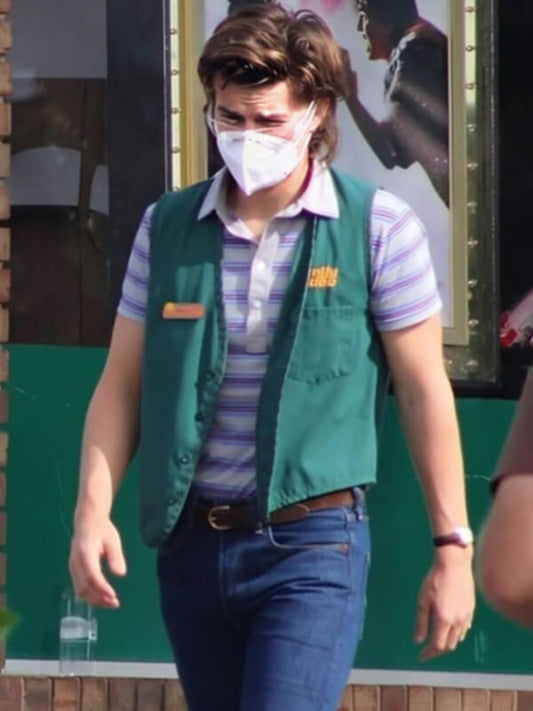 Stranger Things Steve Harrington Green Vest