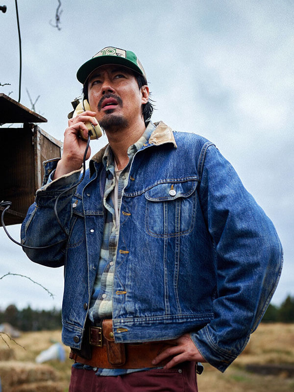 Sung Ki Hope 2026 Blue Denim Jacket