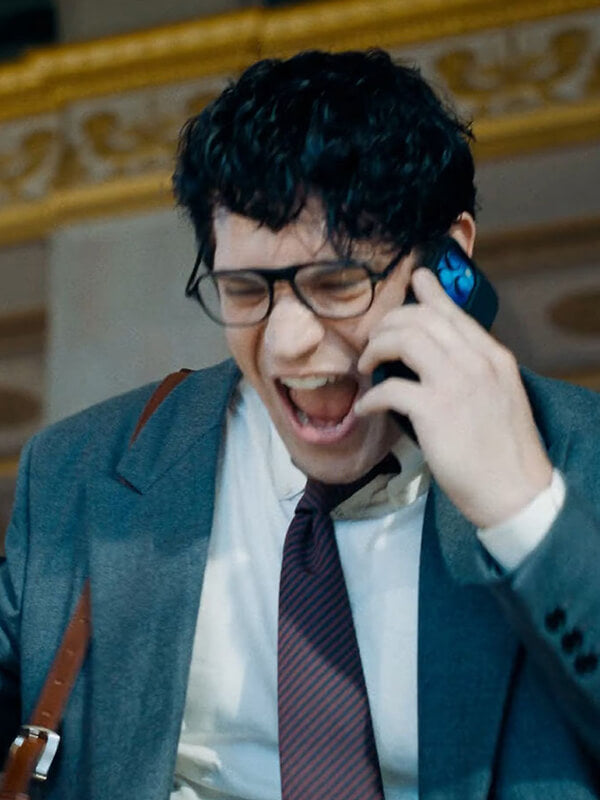  Superman 2025 David Corenswet Blue Suiting Jacket