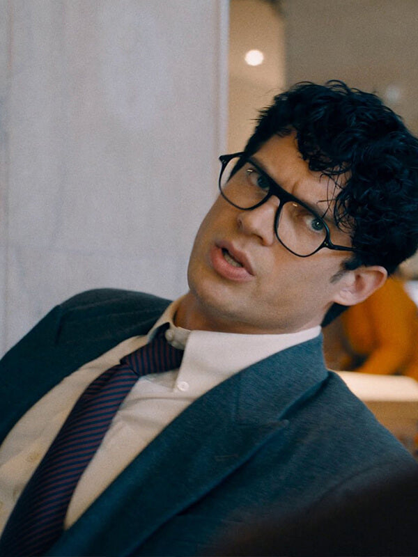  Superman 2025 David Corenswet Blue Suiting Jacket