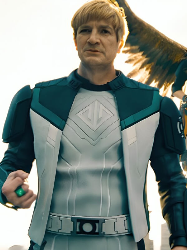 Superman 2025 Green Lantern Leather jacket