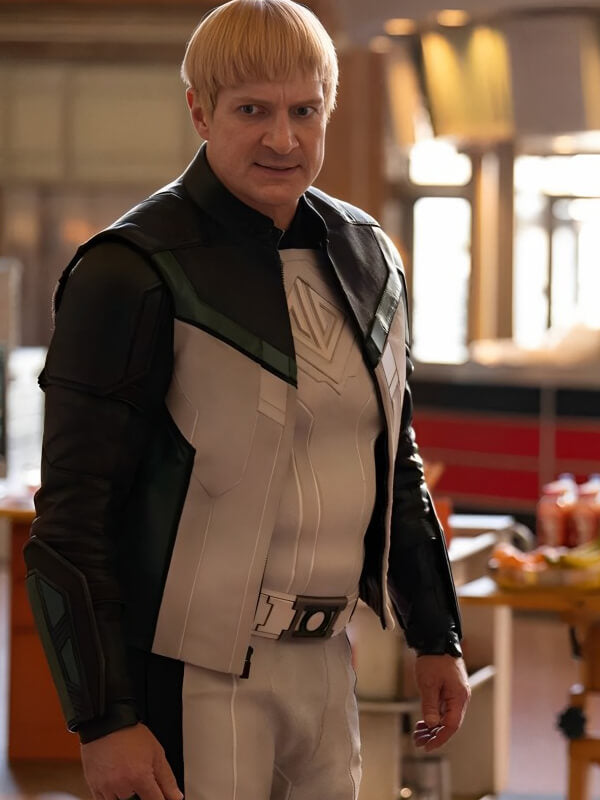 Superman 2025 Green Lantern Leather jacket