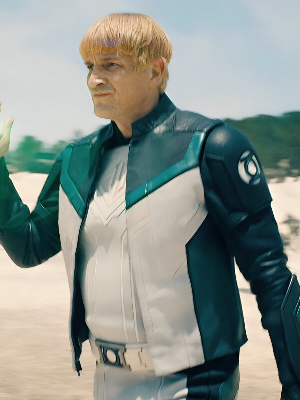 Superman 2025 Green Lantern Leather jacket