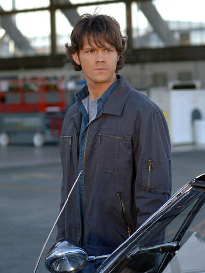 Supernatural Season1 Jared Padalecki Cotton Grey Jacket