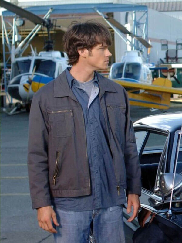 Supernatural Season1 Jared Padalecki Cotton Grey Jacket