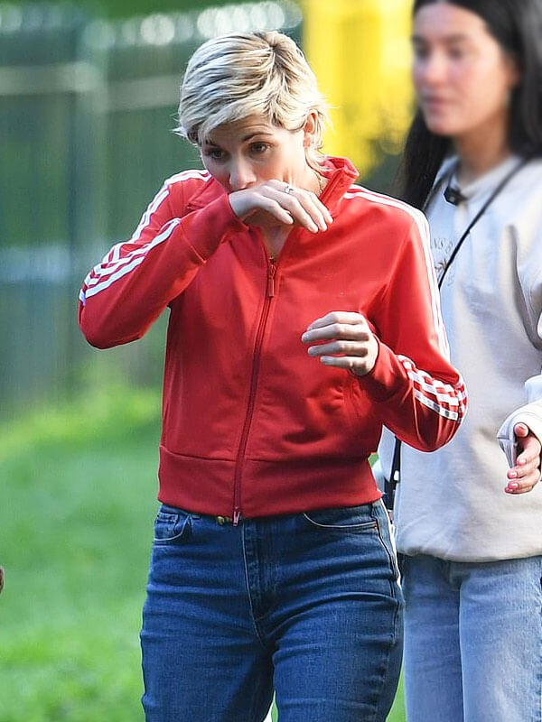 Susan McIntyre Toxic Town Season 01 Red Track Jacket