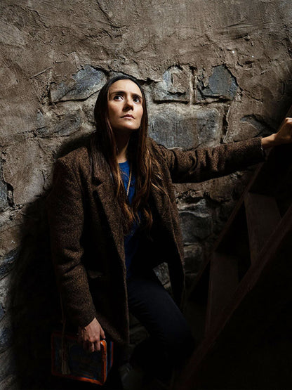 Tabitha Matthews From Season 02  Brown Tweed Coat