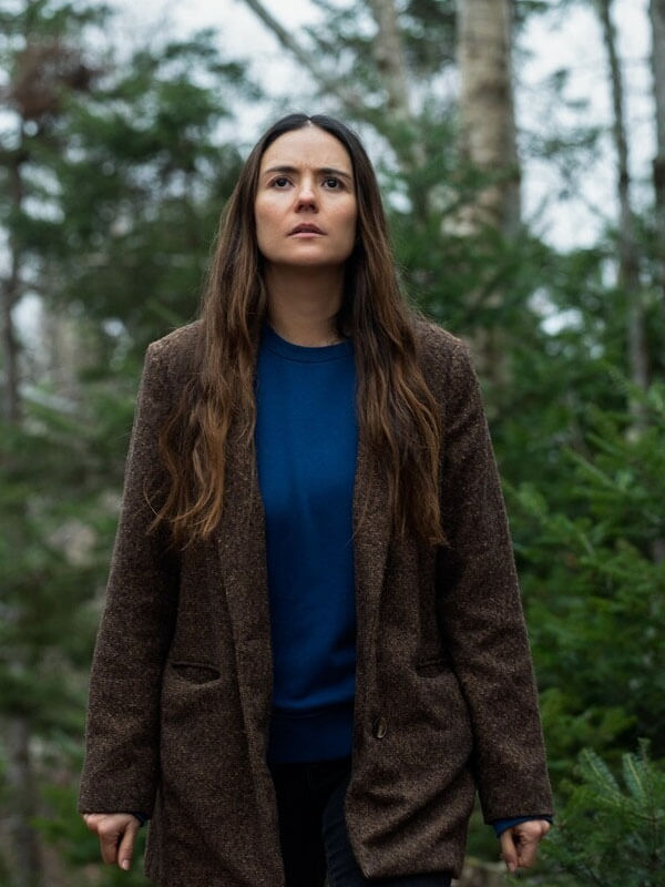 Tabitha Matthews From Season 02  Brown Tweed Coat