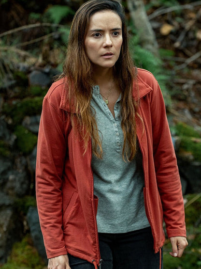 Tabitha Matthews From Season 02 Red Fleece Jacket