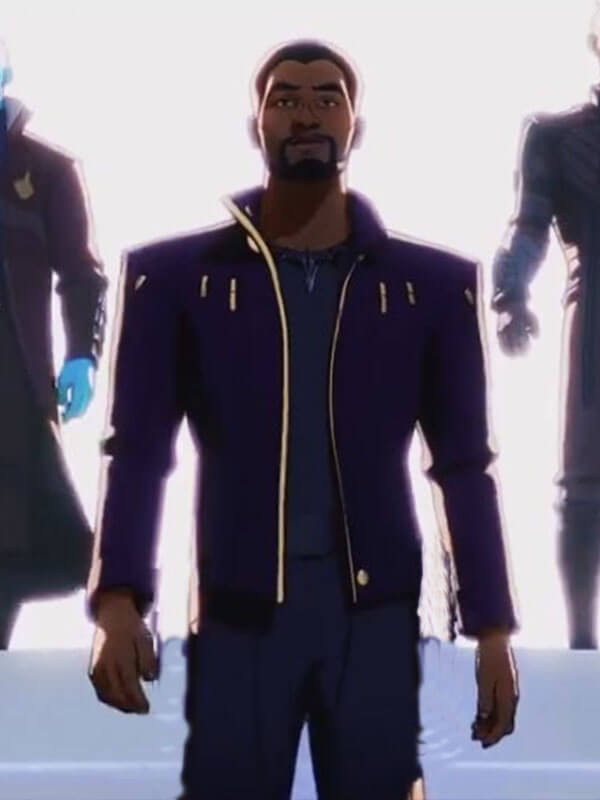 T'Challa What If Season 01 Purple Jacket