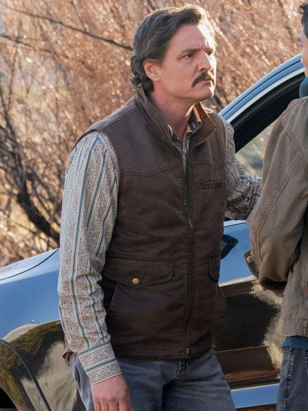 Ted Garcia Eddington Brown Cotton Vest