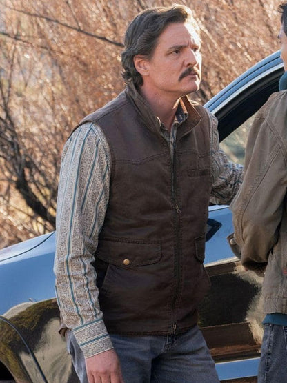 Ted Garcia Eddington Brown Cotton Vest