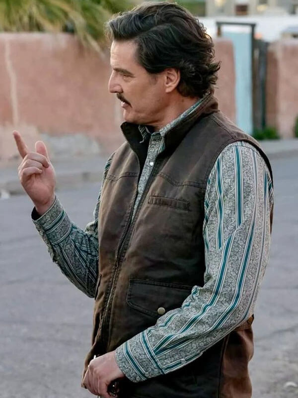 Ted Garcia Eddington Brown Cotton Vest