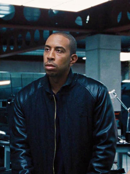 Tej Parker Fast & Furious 6 Black Wool Jacket