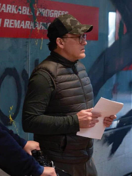 The Electric State 2025 Anthony Russo Black Puffer jacket