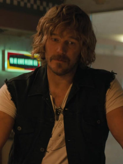 The Electric State 2025 Chris Pratt Cotton Vest