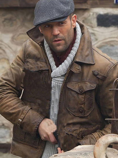 Battlefield Hardline Black Quilted Leather Jacket