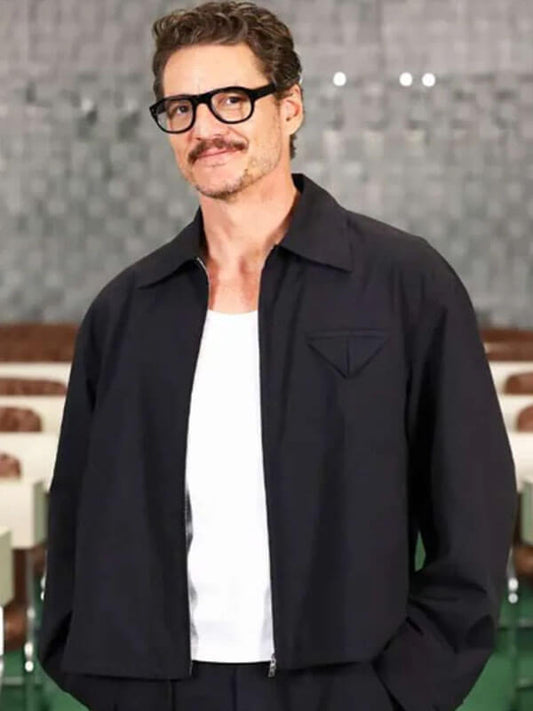 The Fantastic Four First Steps 2025 Pedro Pascal Black Cotton Jacket