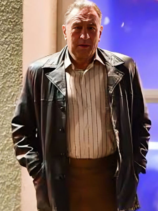 The Irishman 2019 Robert de Niro Leather jacket