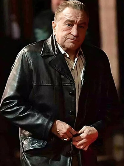 The Irishman 2019 Robert de Niro Leather jacket