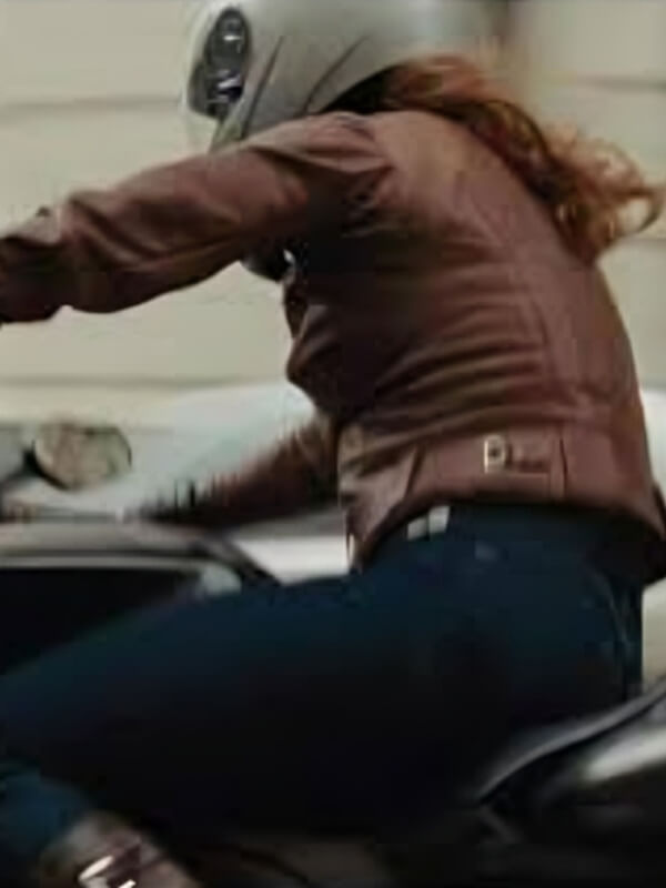  The Rise of Cobra 2009 Rachel Nichols Brown Leather Jacket