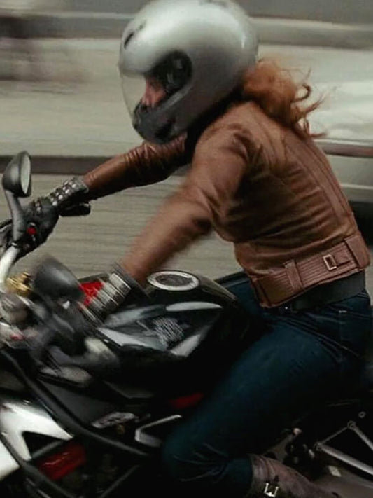  The Rise of Cobra 2009 Rachel Nichols Brown Leather Jacket