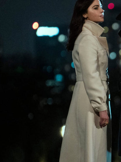 The Sandman S02 Jenna Coleman White Wool Coat