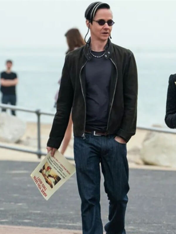 The Sandman S02 John Cameron Black Suede Jacket