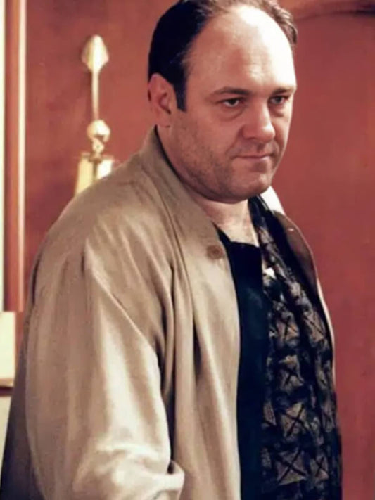 The Sopranos Tony Soprano Beige Jacket