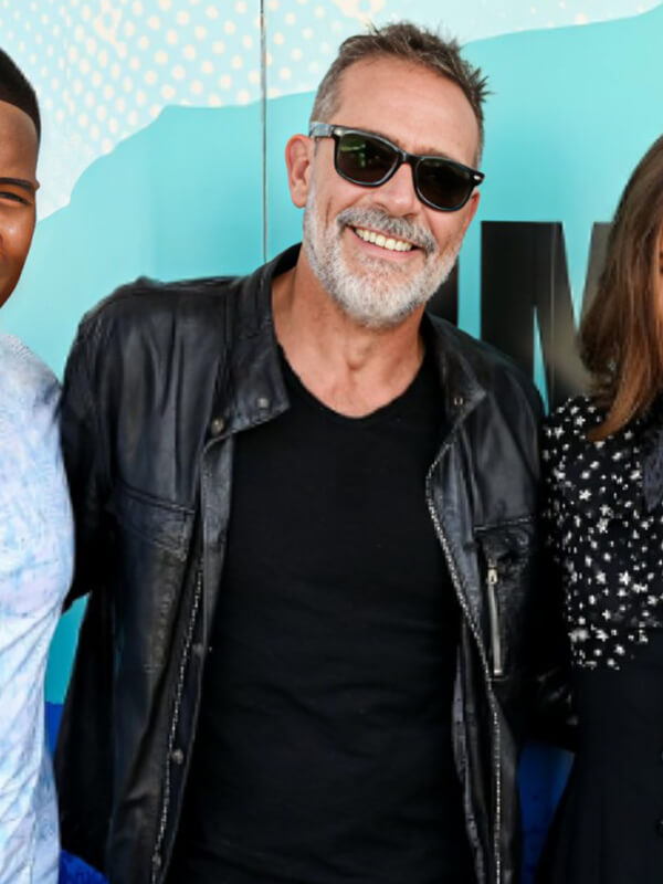 The walking dead 2023 Black Jeffrey Dean Morgan Leather Jacket
