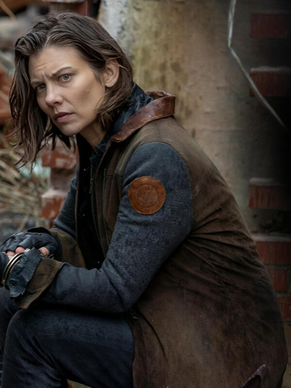The Walking Dead 2023 Lauren Cohan Denim Coat