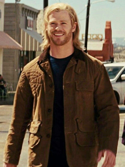 Thor Odinson Thor 2011 Brown Cotton Jacket