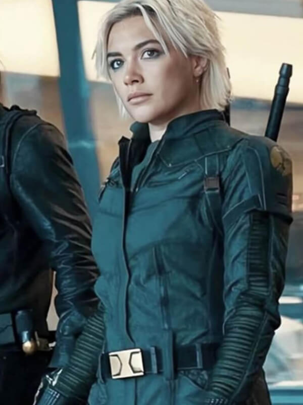 Thunderbolts 2025 Florence Pugh Black Jacket