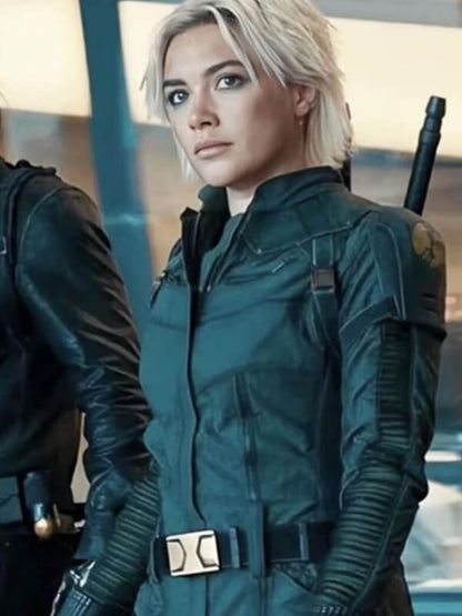 Thunderbolts 2025 Florence Pugh Black Jacket